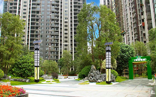 太陽能景觀燈 ZX-1009應用圖
