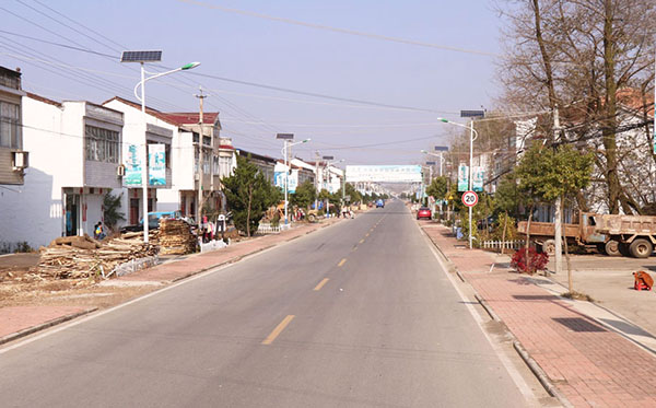 太陽能路燈 ZX-2008應用圖