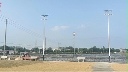 廣東江門農村太陽能路燈