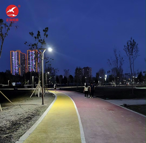 新疆哈密市伊州區建設東路哈鐵公園亮化