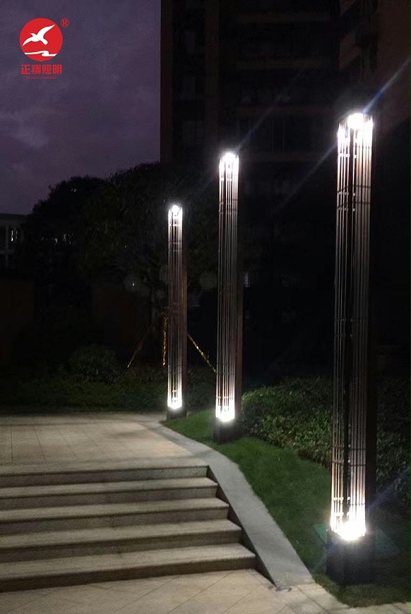 廣西南寧橫縣橫州鎮翰林公館景觀燈安裝