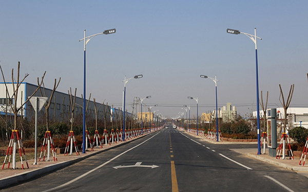 太陽能一體化路燈 ZX-5001應用圖