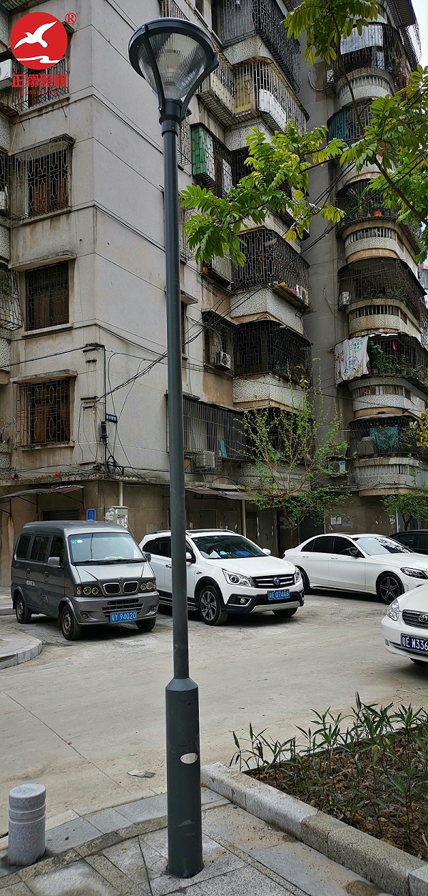 佛山市禪城區同濟群樂街小區庭院燈