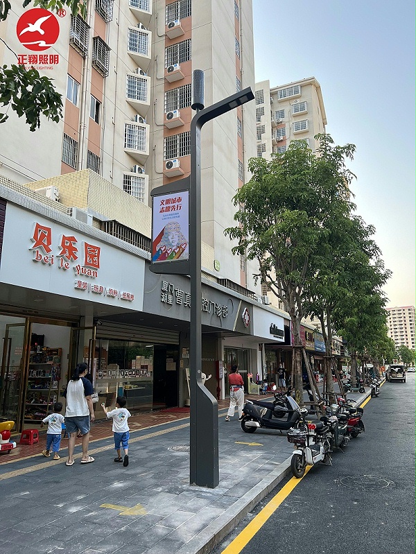 福建省廈門市湖里區嘉福社區智慧路燈-