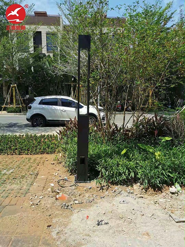 海南省三亞市海波十九巷現代景觀燈