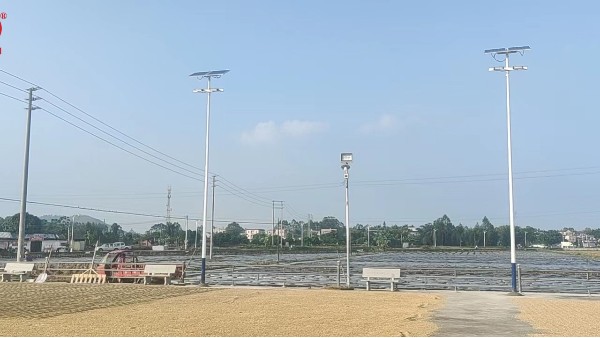 廣東江門農村太陽能路燈