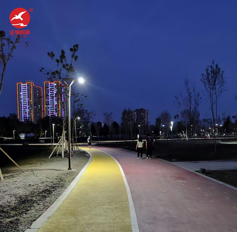 新疆哈密市伊州區建設東路哈鐵公園亮化