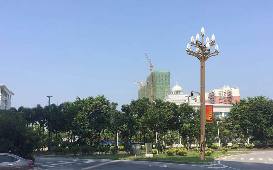 LED智慧路燈ZX7002應用圖