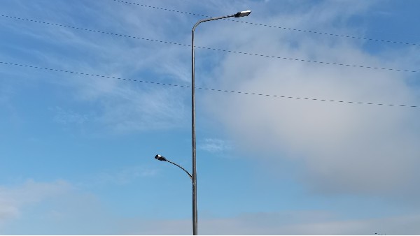 江門市開平市水口鎮雙臂led路燈