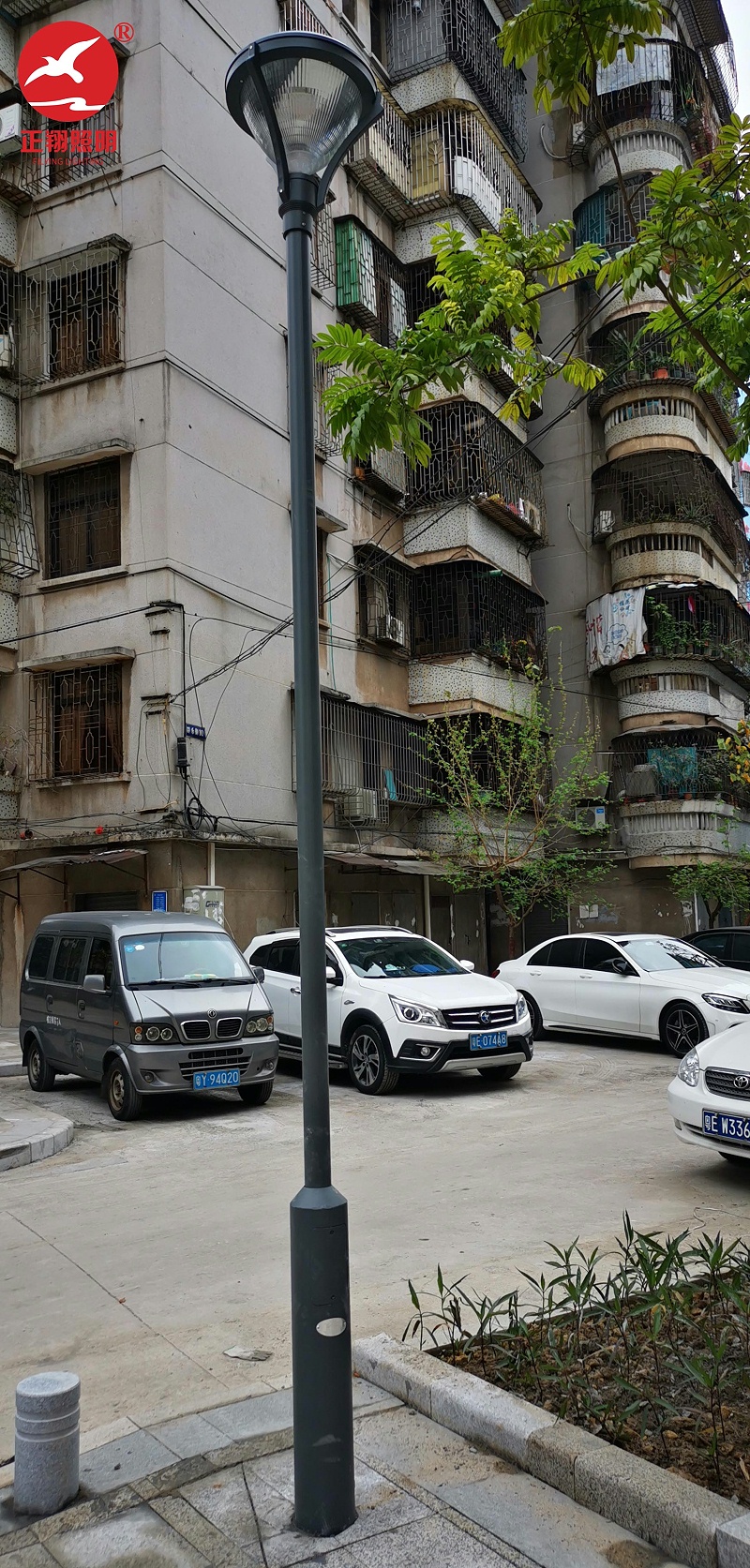 佛山市禪城區同濟群樂街小區庭院燈