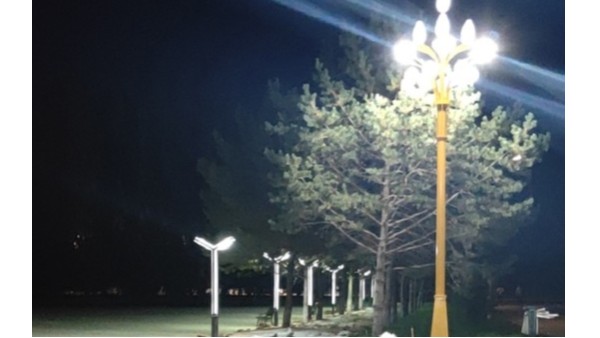 內蒙古師大盛樂小區圖書館LED景觀燈工程案例