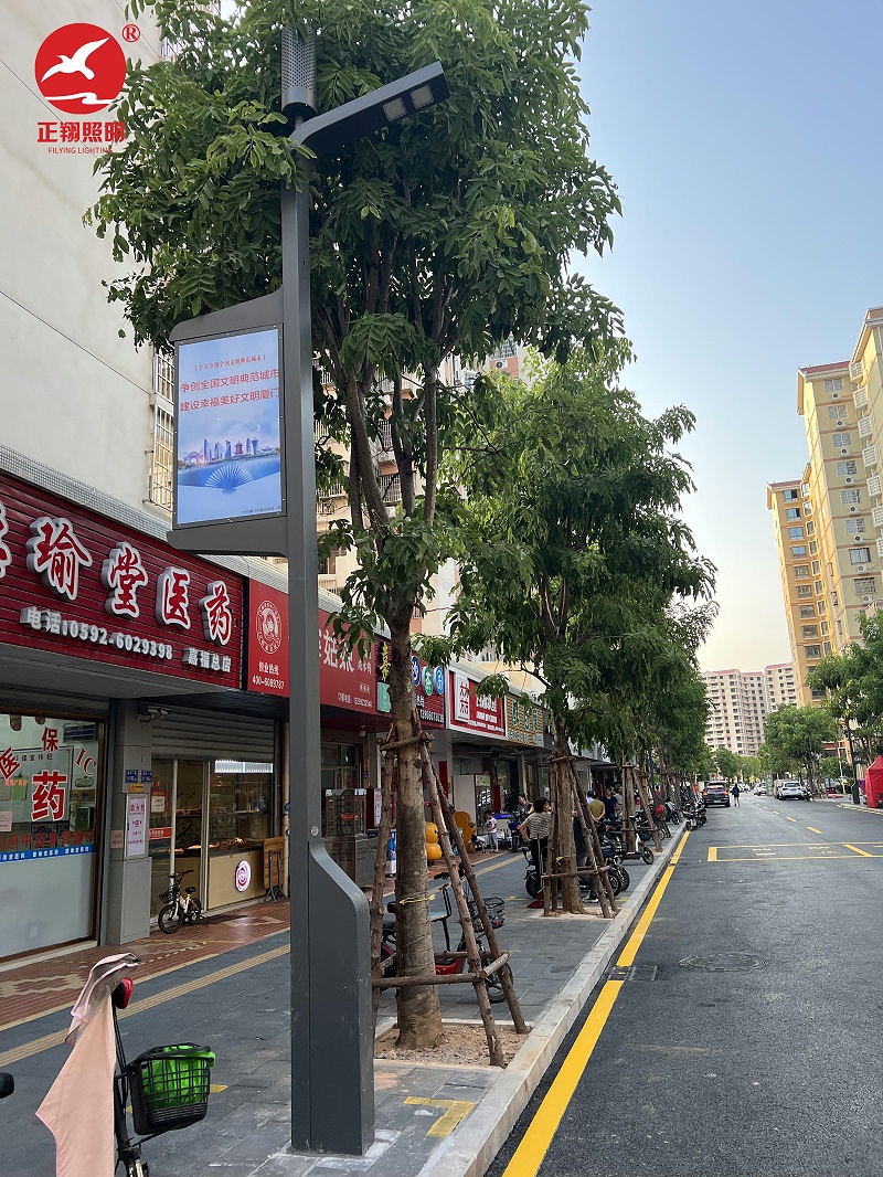 福建省廈門市湖里區嘉福社區智慧路燈-