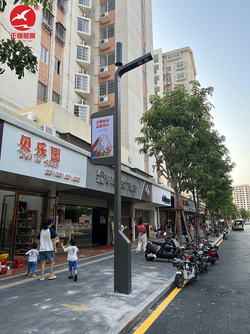福建省廈門市湖里區嘉福社區智慧路燈-