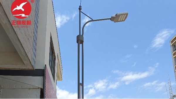 廣東省汕尾市陸豐市潭西鎮單臂6米led路燈工程案例