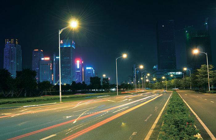 昭航戶外照明參與葛洲壩路燈工程建設