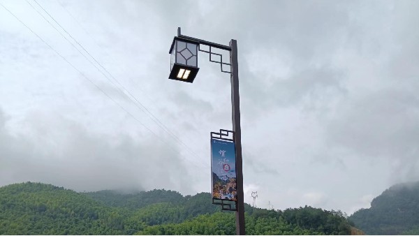 江西上饒望仙谷景區庭院燈